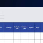 autoclave log sheet